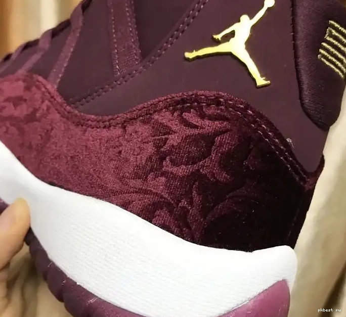 GS AUTHENTIC 11 JORDAN AIR VELVET “HEIRESS” 0528